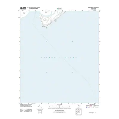 2011 Map of Edisto Beach, 2011 Print