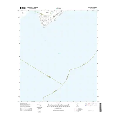 2014 Map of Edisto Beach, 2014 Print