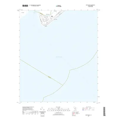 2020 Map of Edisto Beach, 2020 Print