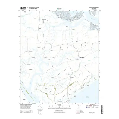 2014 Map of Edisto Island, 2014 Print