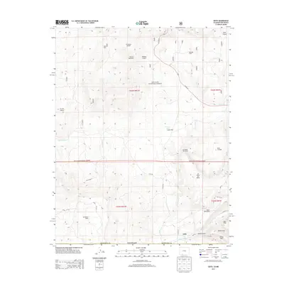 2013 Map of Edith, 2013 Print