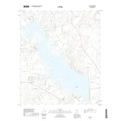 2019 Map of Edith, 2019 Print