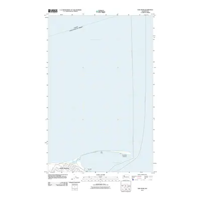 2011 Map of Ediz Hook, 2011 Print