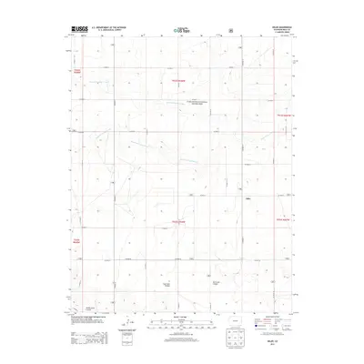 2013 Map of Edler, 2013 Print