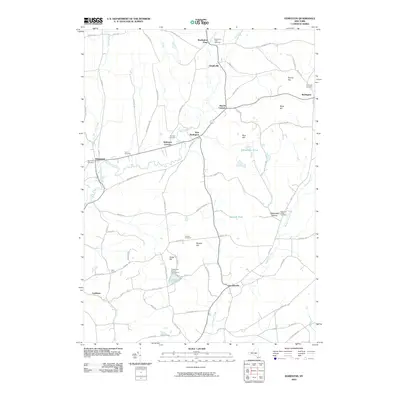 2010 Map of Edmeston, 2010 Print