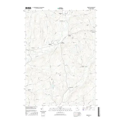 2016 Map of Edmeston, 2016 Print