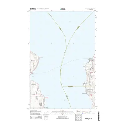2014 Map of Edmonds West, 2014 Print