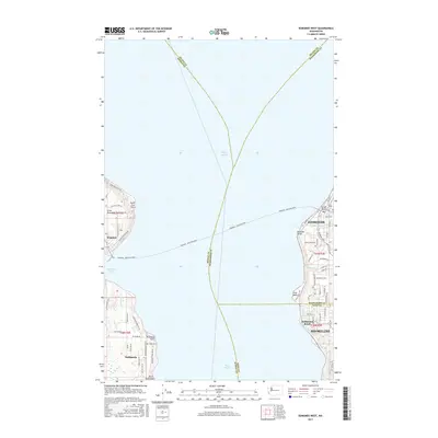 2017 Map of Edmonds West, 2017 Print