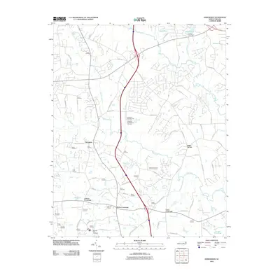 2010 Map of Edmondson, 2010 Print