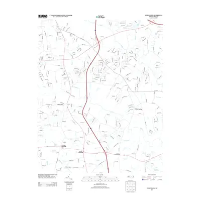 2013 Map of Edmondson, 2013 Print