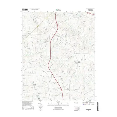 2016 Map of Edmondson, 2016 Print