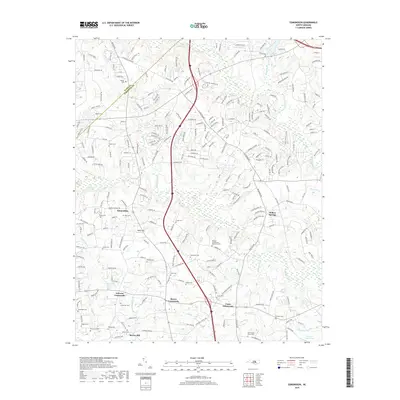 2019 Map of Edmondson, 2019 Print