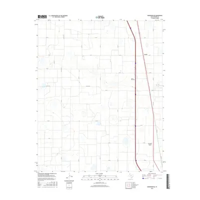 2016 Map of Edmonson NE, 2016 Print