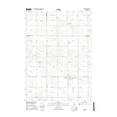 2017 Map of Edmore, 2017 Print