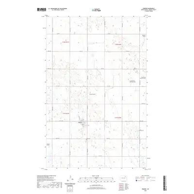2020 Map of Edmore, 2020 Print