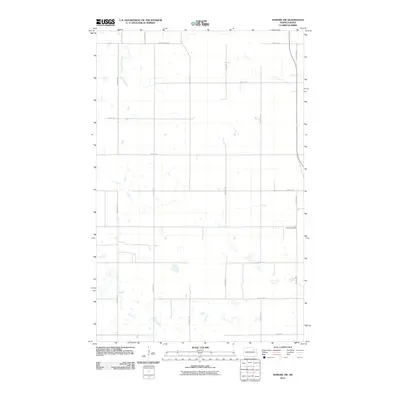 2011 Map of Edmore SW, 2011 Print