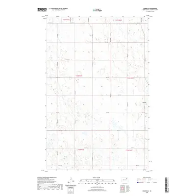 2020 Map of Edmore SW, 2020 Print