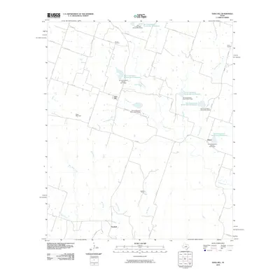2010 Map of Edna Hill, 2010 Print
