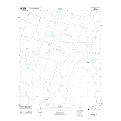2013 Map of Edna Hill, 2013 Print