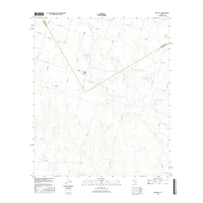 2016 Map of Edna Hill, 2016 Print
