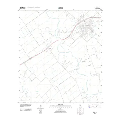 2010 Map of Edna, 2010 Print