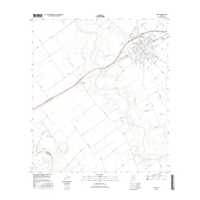 2016 Map of Edna, 2016 Print