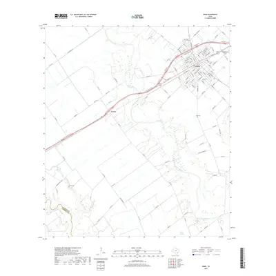 2019 Map of Edna, 2019 Print
