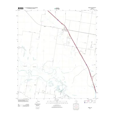2013 Map of Edroy, 2013 Print