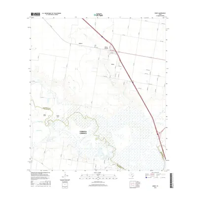 2016 Map of Edroy, 2016 Print