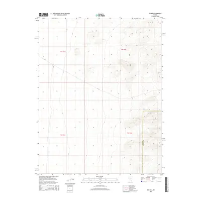 2014 Map of Eds Well, 2014 Print