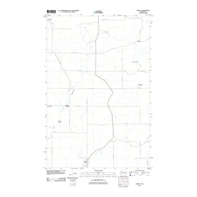 2011 Map of Edwall, 2011 Print