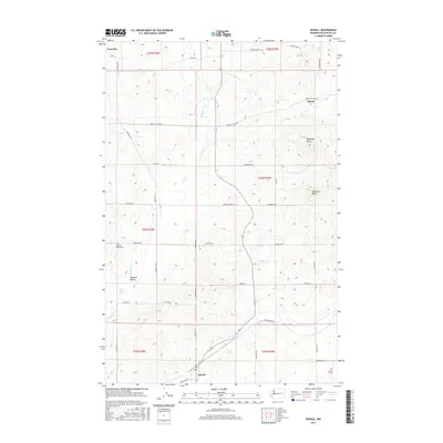 2017 Map of Edwall, 2017 Print