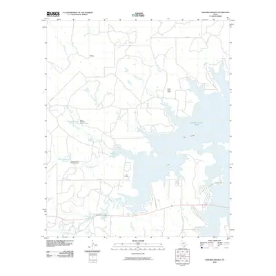 2010 Map of Edwards Branch, 2010 Print