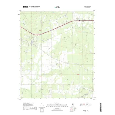 2018 Map of Edwards, 2018 Print
