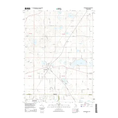 2014 Map of Edwardsburg, 2014 Print