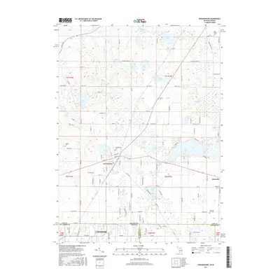 2017 Map of Edwardsburg, 2017 Print