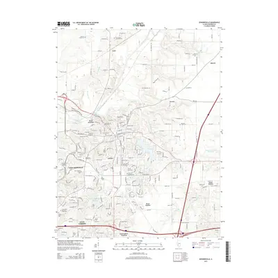 2015 Map of Edwardsville, 2015 Print