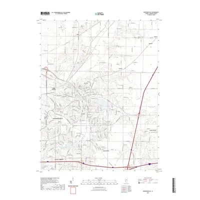 2021 Map of Edwardsville, 2021 Print