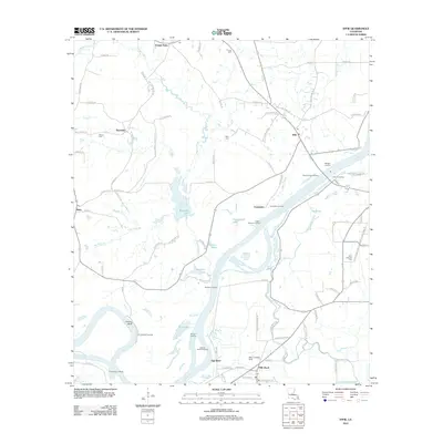2012 Map of Effie, 2012 Print