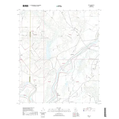 2018 Map of Effie, 2018 Print
