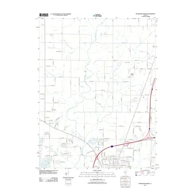2012 Map of Effingham North, 2012 Print