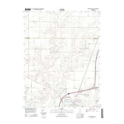 2015 Map of Effingham North, 2015 Print