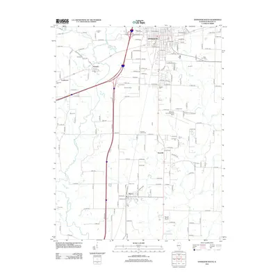 2012 Map of Effingham South, 2012 Print