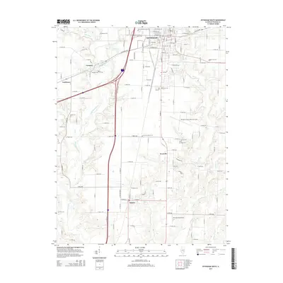2015 Map of Effingham South, 2015 Print