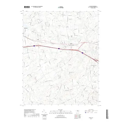 2019 Map of Efland, 2019 Print