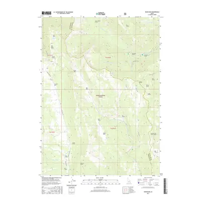 2017 Map of Egan Basin, 2017 Print