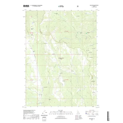 2020 Map of Egan Basin, 2020 Print