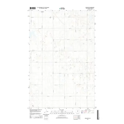 2014 Map of Egeland SE, 2014 Print