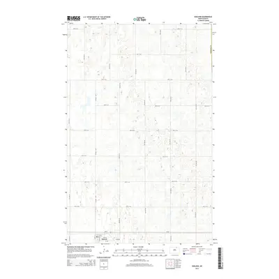2014 Map of Egeland, 2014 Print