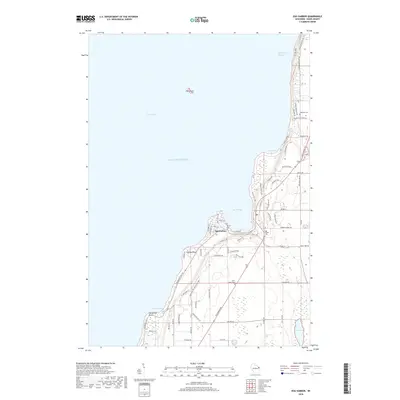 2018 Map of Egg Harbor, 2018 Print
